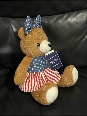 Martha Stewart Patriotic Teddy Bear - Patriotic Martha Stewart Teddy Bear